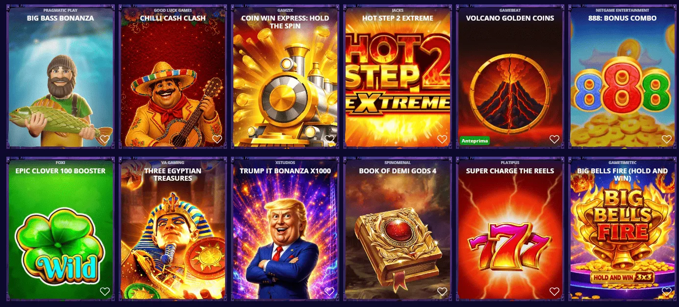 Giochi dei provider BonusKong