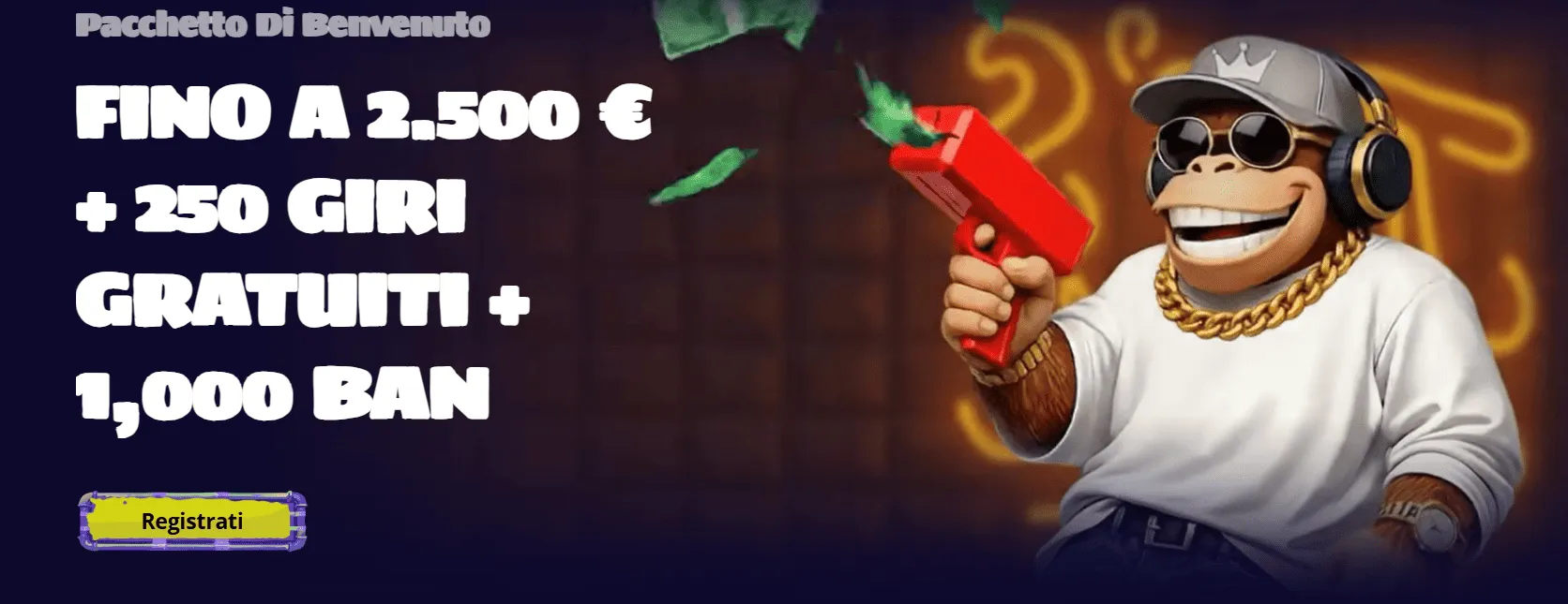 Pacchetto di benvenuto BonusKong